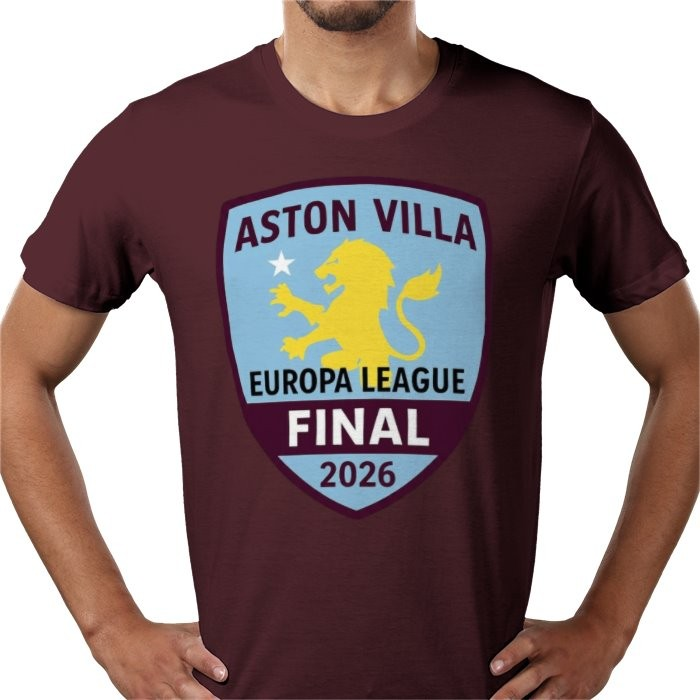 Aston Villa -  Europa League Final T Shirt