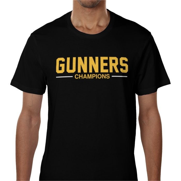 GUNNERS -  CHAMPIONS T SHIRT