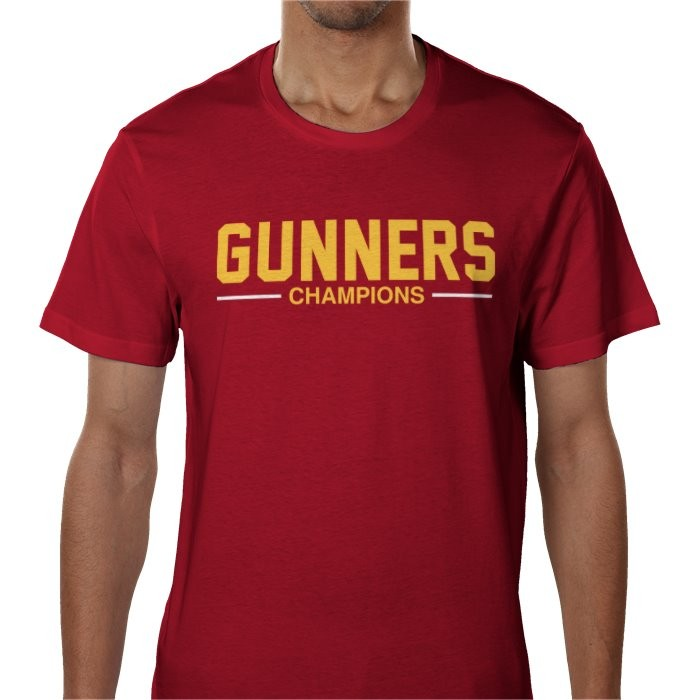 GUNNERS -  CHAMPIONS T SHIRT